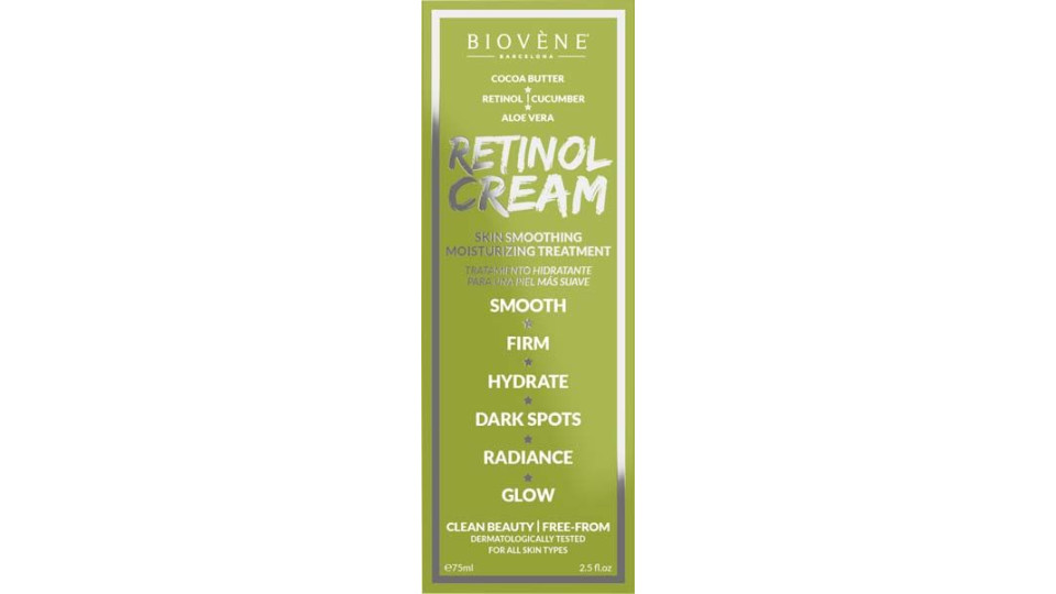 Crema Ristrutturante Idratante Con Retinolo Biovène 75 Ml