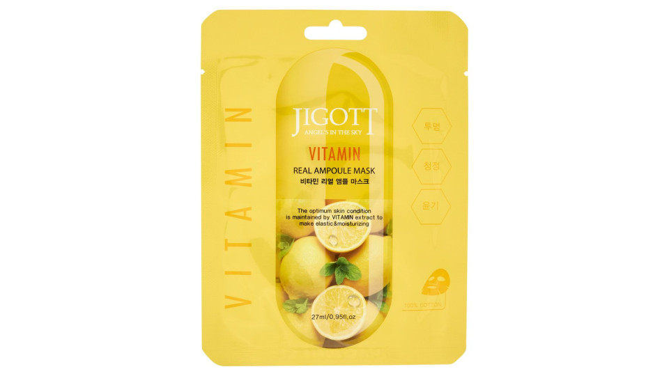 Jigott Vitamin Real Ampoule Mask 27 Ml