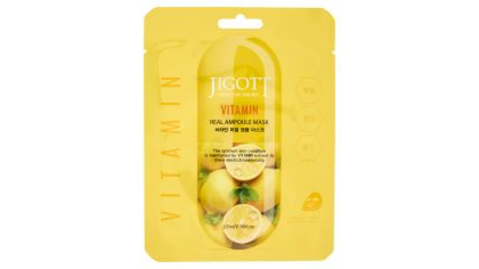 Jigott Vitamin Real Ampoule Mask 27 Ml