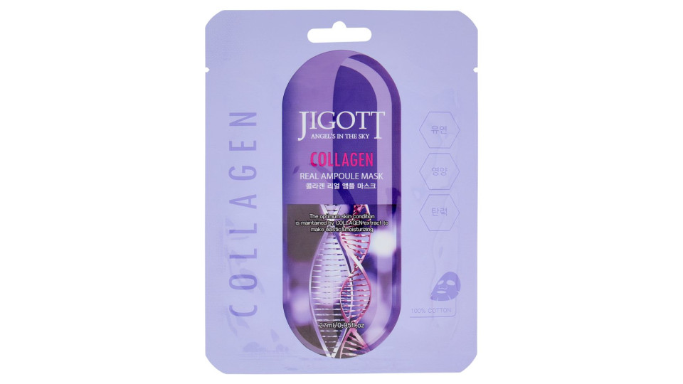 Jigott Collagen Real Ampoule Mask 27 Ml