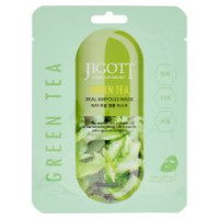 Jigott Green Tea Real Ampoule Mask 27 Ml