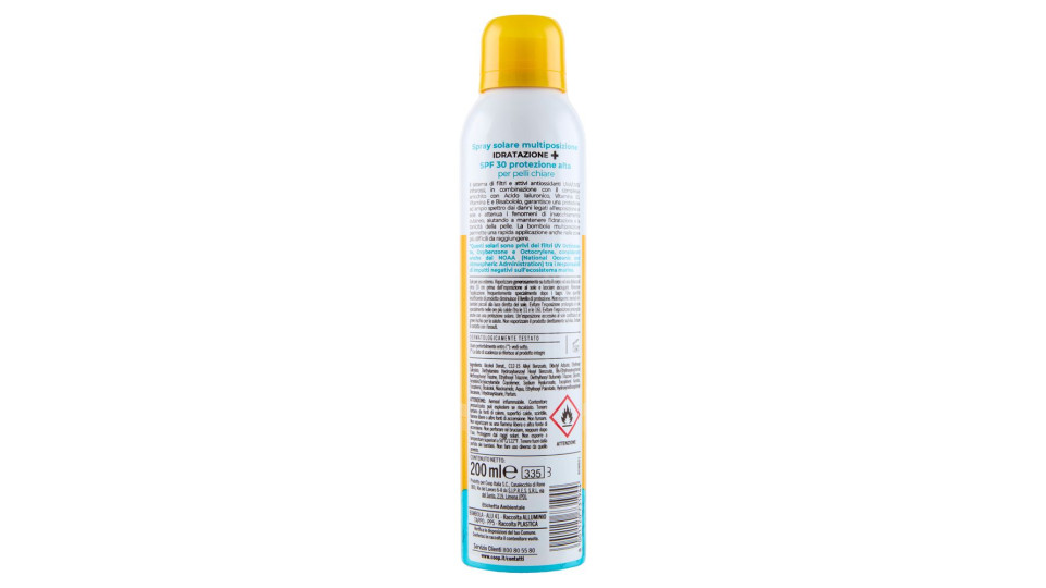 Spray Solare Idratazione¿ 30 Alta 200 Ml