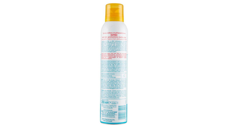 Spray Solare Bimbi 50+ Molto Alta 200 Ml