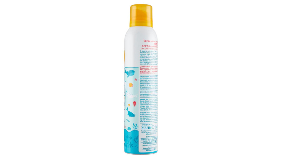 Spray Solare Bimbi 50+ Molto Alta 200 Ml
