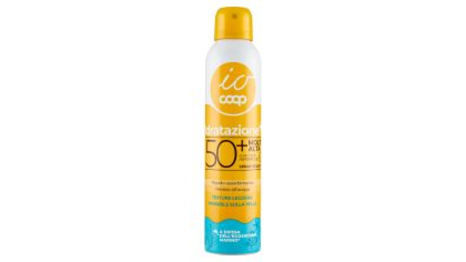Spray Solare Idratazione 50+ Molto Alta 200 Ml
