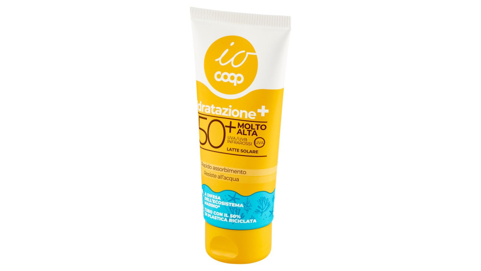 Latte Solare Idratazione 50+ Molto Alta 100 Ml