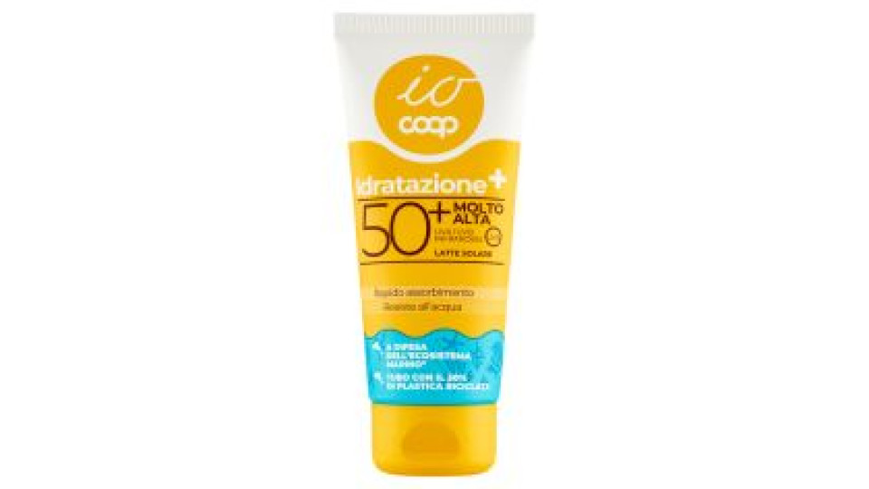 Latte Solare Idratazione 50+ Molto Alta 100 Ml
