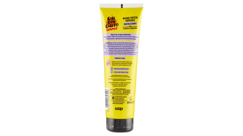 Bagno Doccia Doposole Rivitalizzante 300 Ml