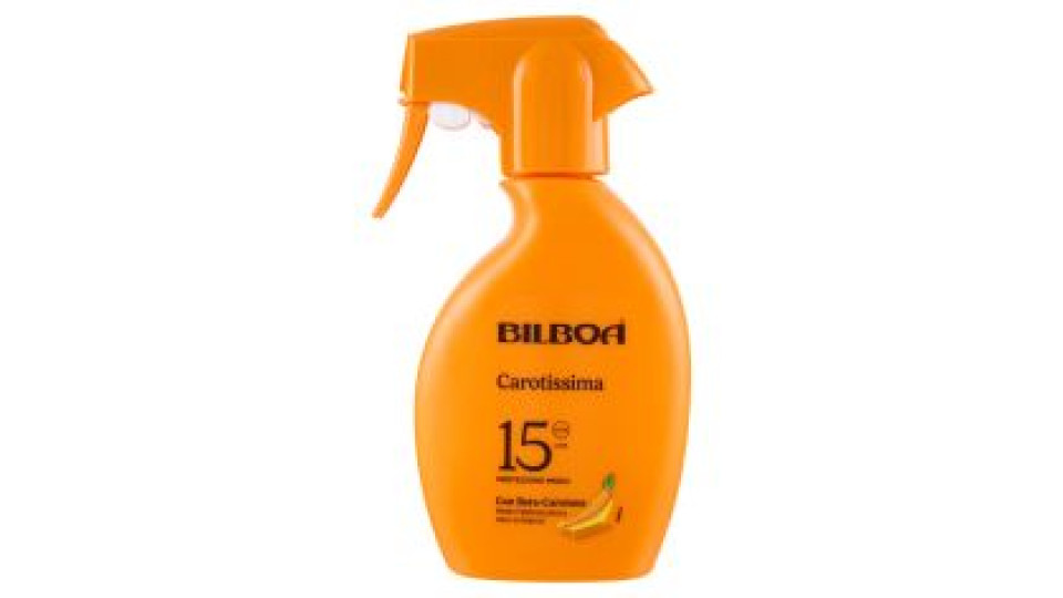 Bilboa Carotissima 15 Protezione Media Con Beta-carotene 250 Ml