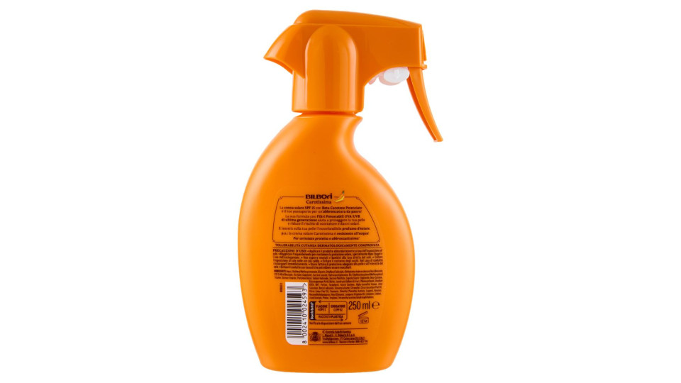Bilboa Carotissima 15 Protezione Media Con Beta-carotene 250 Ml
