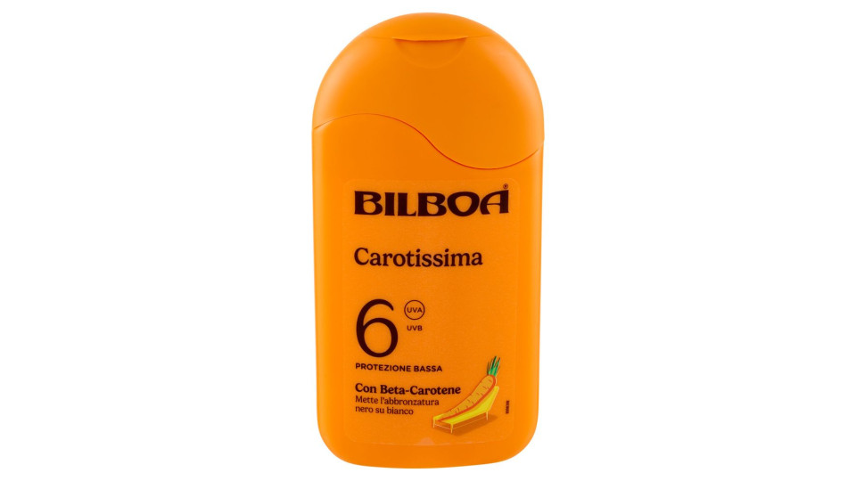 Bilboa Carotissima 6 Protezione Bassa Con Beta-carotene 200 Ml