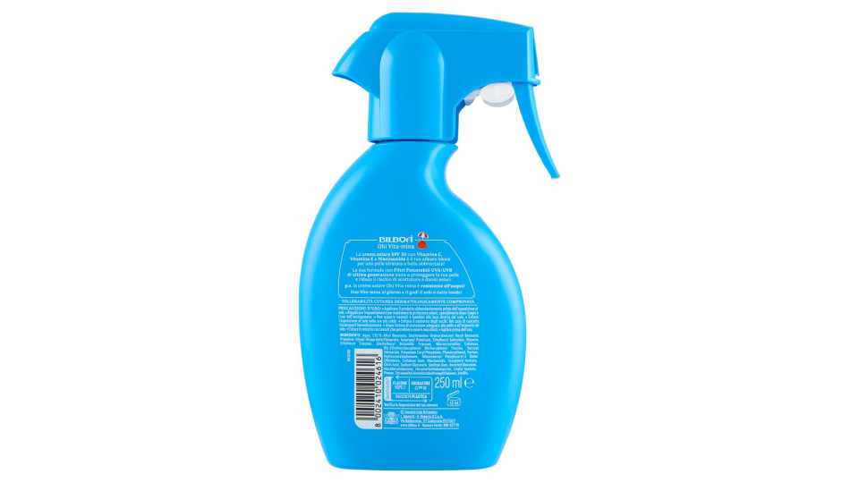 Bilboa Ohi Vita-mina 30 Protezione Alta 250 Ml