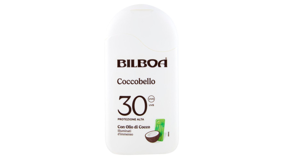 Bilboa Coccobello 30 Protezione Alta Con Olio Di Cocco 200 Ml