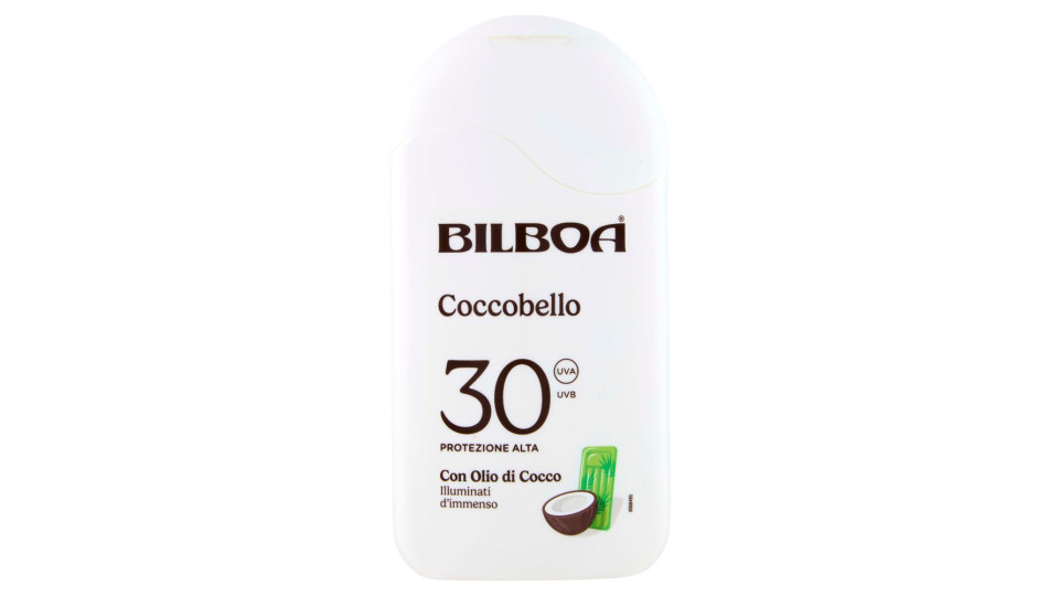 Bilboa Coccobello 30 Protezione Alta Con Olio Di Cocco 200 Ml