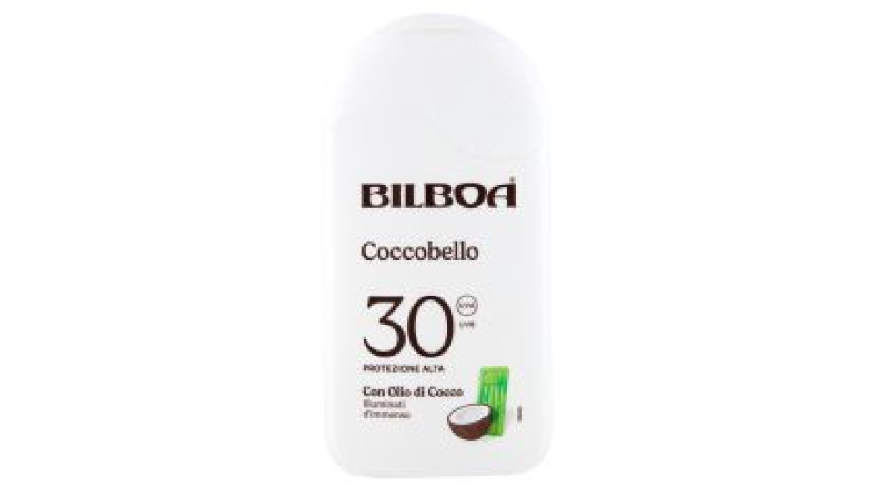 Bilboa Coccobello 30 Protezione Alta Con Olio Di Cocco 200 Ml