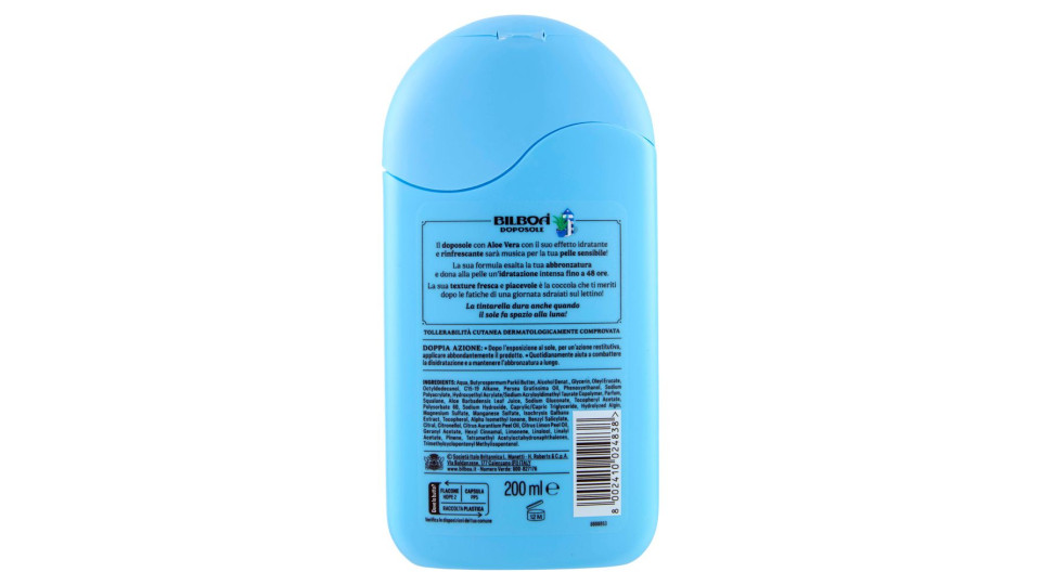 Bilboa Sapore Di Aloe Doposole Con Aloe Vera 200 Ml