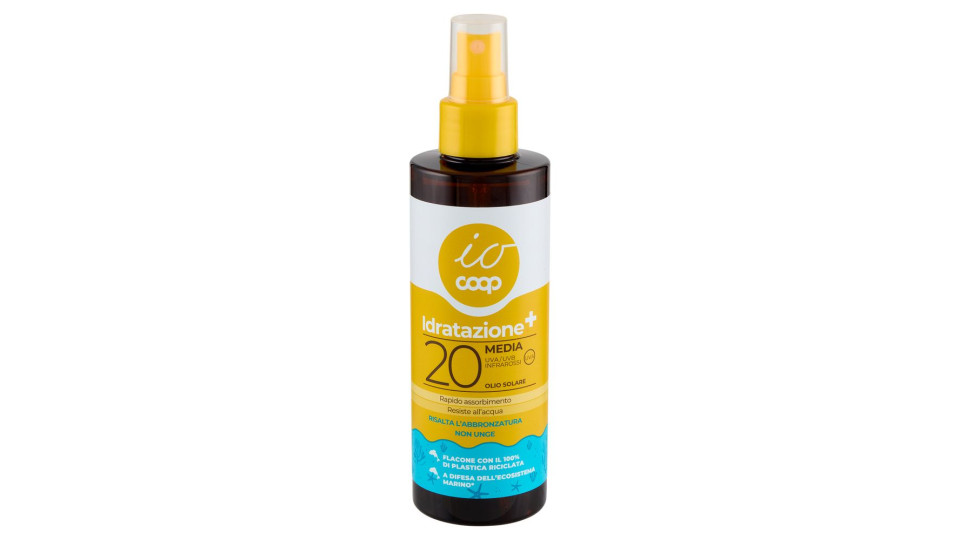 Olio Solare Idratazione¿ 20 Media 200 Ml
