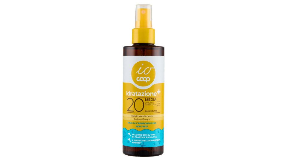 Olio Solare Idratazione¿ 20 Media 200 Ml