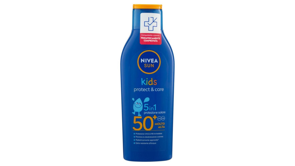 Nivea Sun Kids Protect & Care 50+ Molto Alta 200 Ml