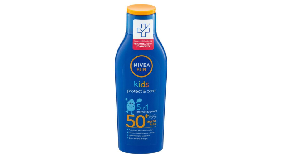 Nivea Sun Kids Protect & Care 50+ Molto Alta 200 Ml