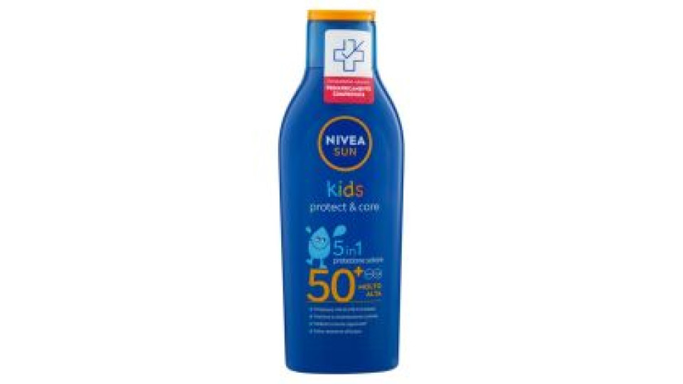 Nivea Sun Kids Protect & Care 50+ Molto Alta 200 Ml