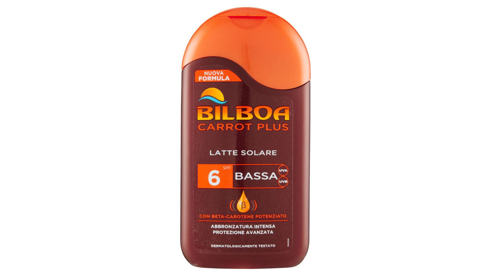 Latte Carrot Plus Spf 6 Bilboa 200ml