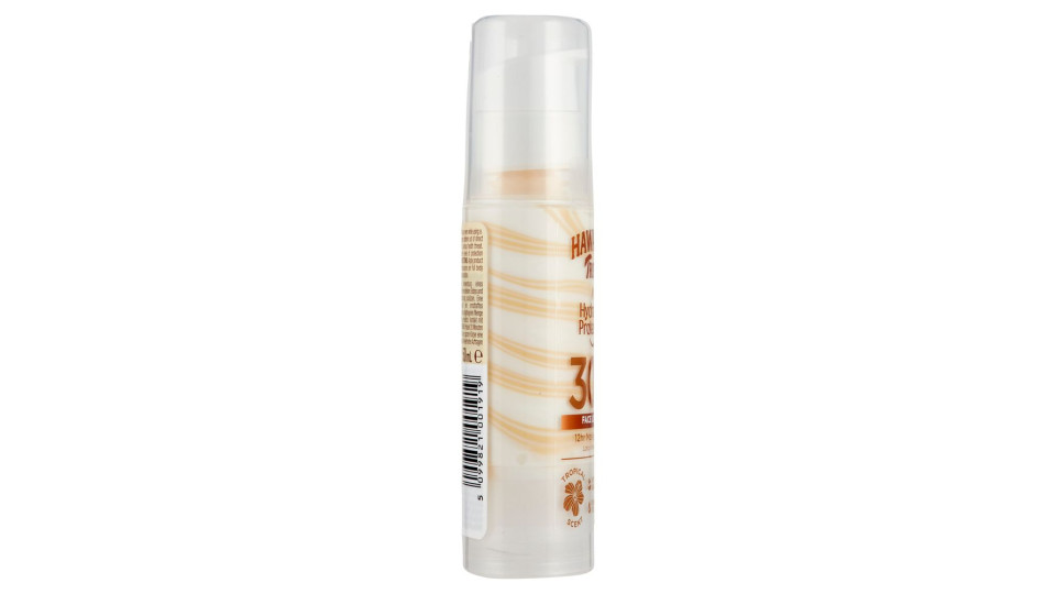 Hawaiian Tropic Hydrating Protection Lozione Solare Protettiva Viso Spf 30 High 50 Ml