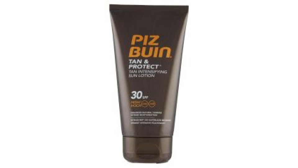 Piz Buin Lozione Solare Intensificatrice Dell'abbronzatura Tan & Protect 30 Spf Prot. Alta 150ml