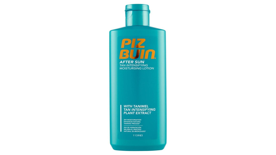 Piz Buin Latte Idratante Doposole Intensificatore Di Abbronzatura, 200ml
