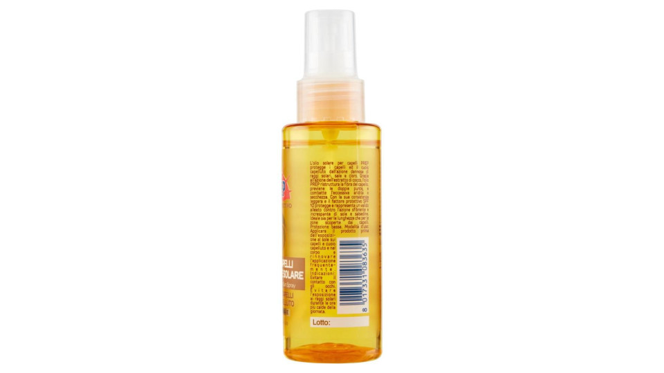 Prep Dermoprotettivo Spray Capelli Protezione Solare Spf 10 100 Ml