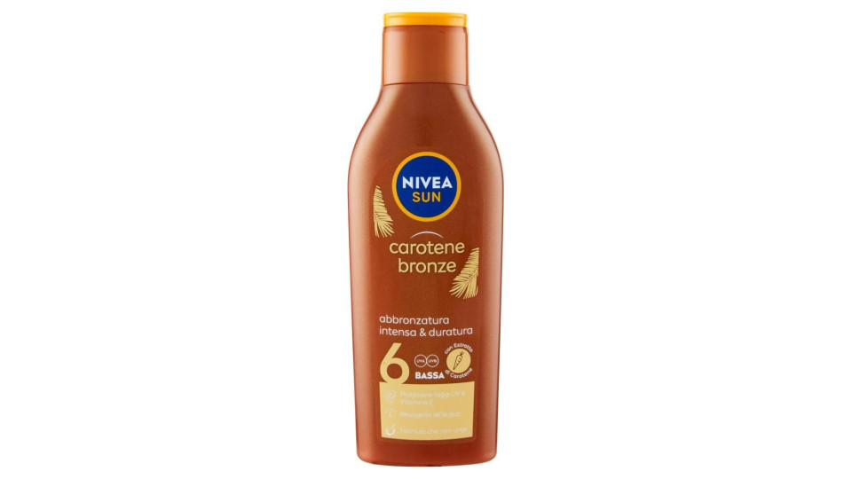 Nivea Sun Carotene Bronze 6 Bassa 200 Ml