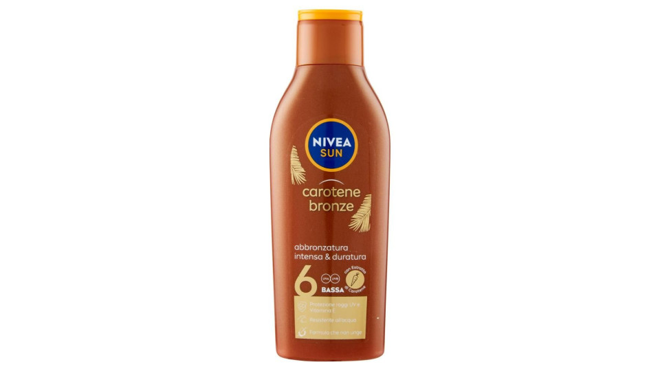 Nivea Sun Carotene Bronze 6 Bassa 200 Ml