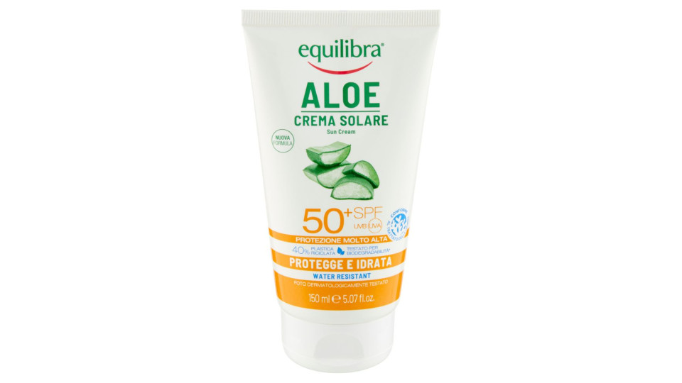 Equilibra Aloe Crema Solare 30 Spf Protezione Alta 150 Ml