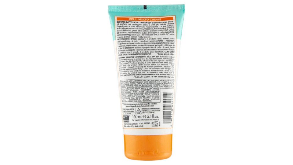 Lat.clinians Sens.spf50+ 150ml