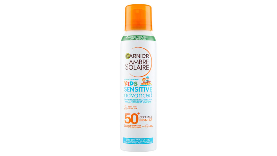 Garnier Ambre Solaire Advanced Sensitive Kids Mist Ceramide Protect 150 Ml