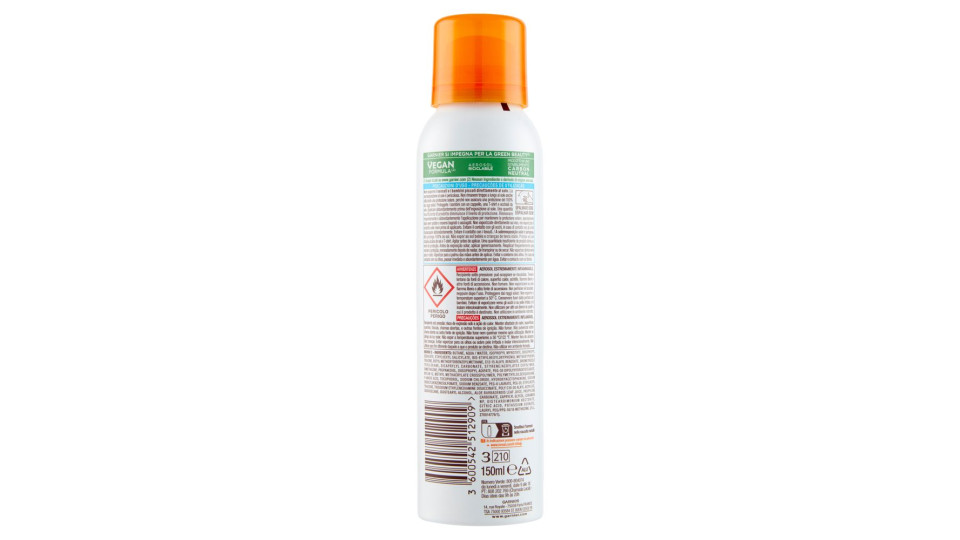 Garnier Ambre Solaire Advanced Sensitive Kids Mist Ceramide Protect 150 Ml