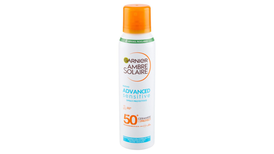 Garnier Ambre Solaire Advanced Sensitive Adulti Mist Ceramide Protect 150 Ml