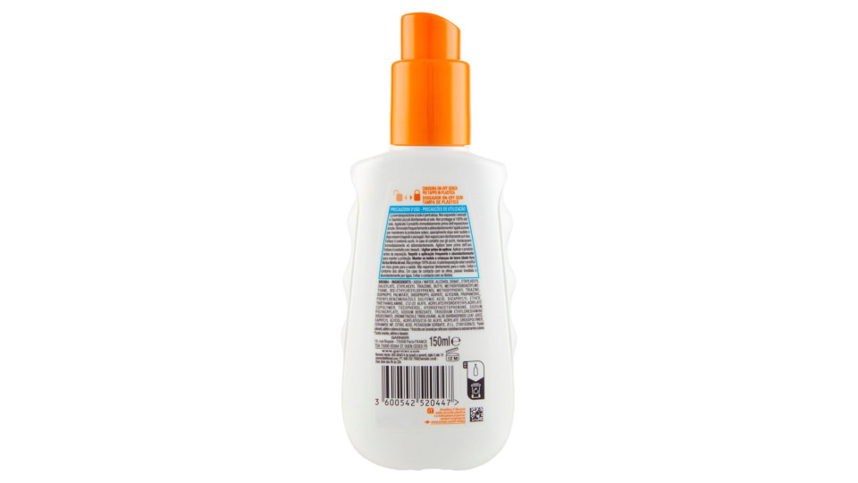 Garnier Ambre Solaire Advanced Sensitive Adulti Spray Ceramide Protect 150 Ml