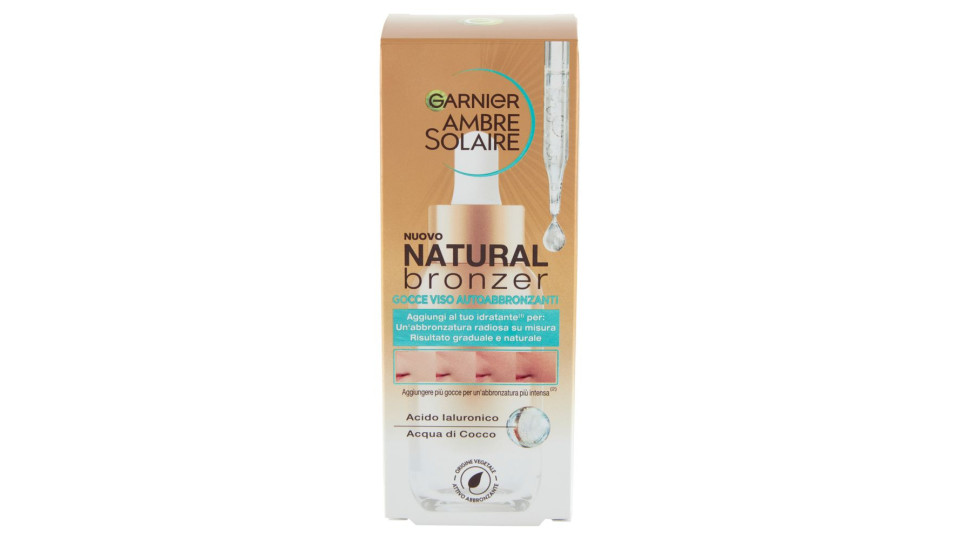 Garnier Ambre Solaire Natural Bronzer Selftan Face Drops 30 Ml