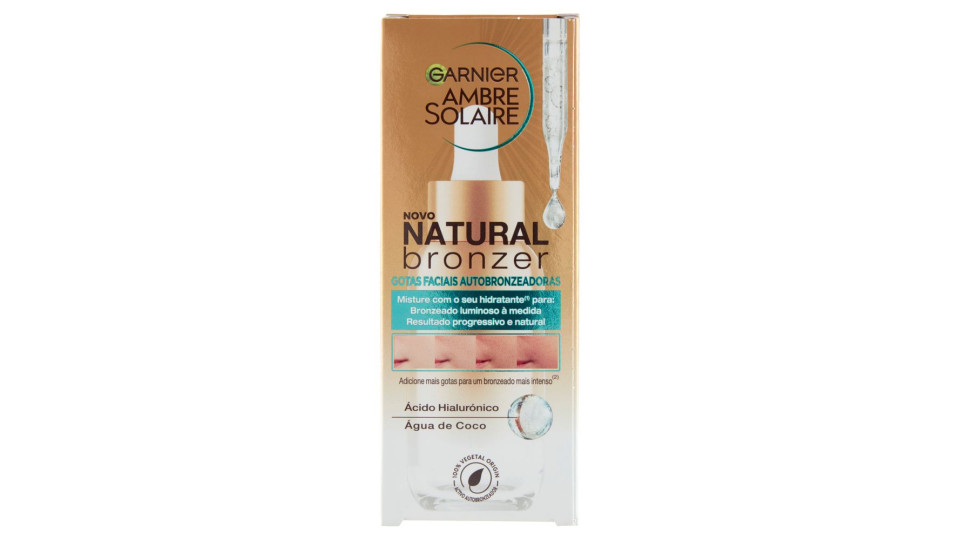 Garnier Ambre Solaire Natural Bronzer Selftan Face Drops 30 Ml
