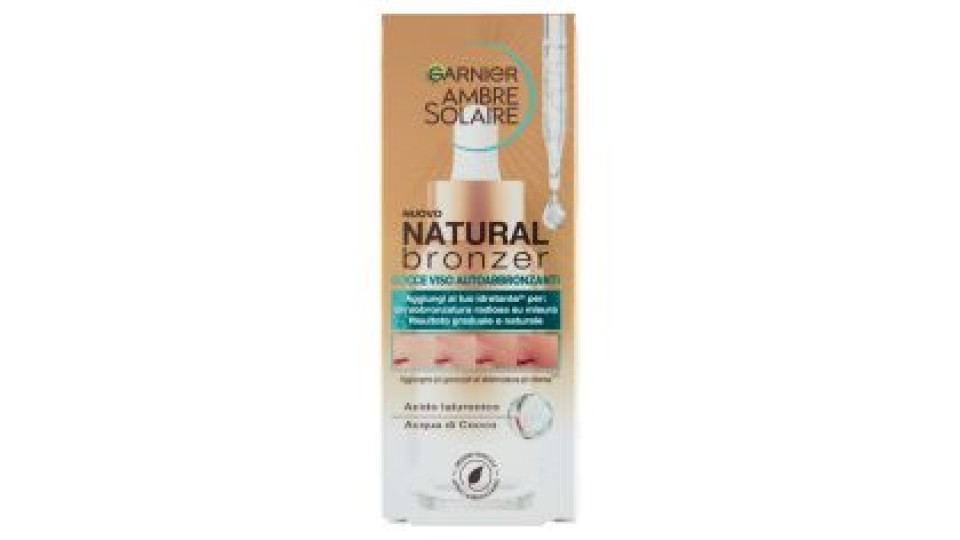 Garnier Ambre Solaire Natural Bronzer Selftan Face Drops 30 Ml