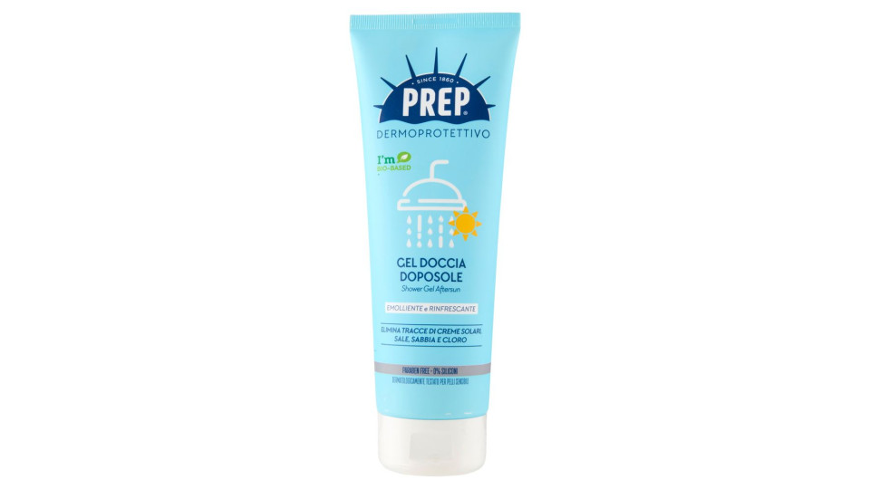 Prep Dermoprotettivo Gel Doccia Doposole Emolliente E Rinfrescante 250 Ml