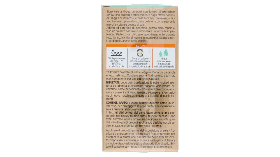 Clinians Pelle Perfetta Siero Protettivo Spf50 Alta 25 Ml