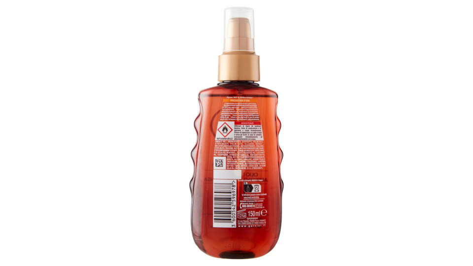 Garnier Ambre Solaire Ideal Bronze Olio Protettivo Spf20 150 Ml