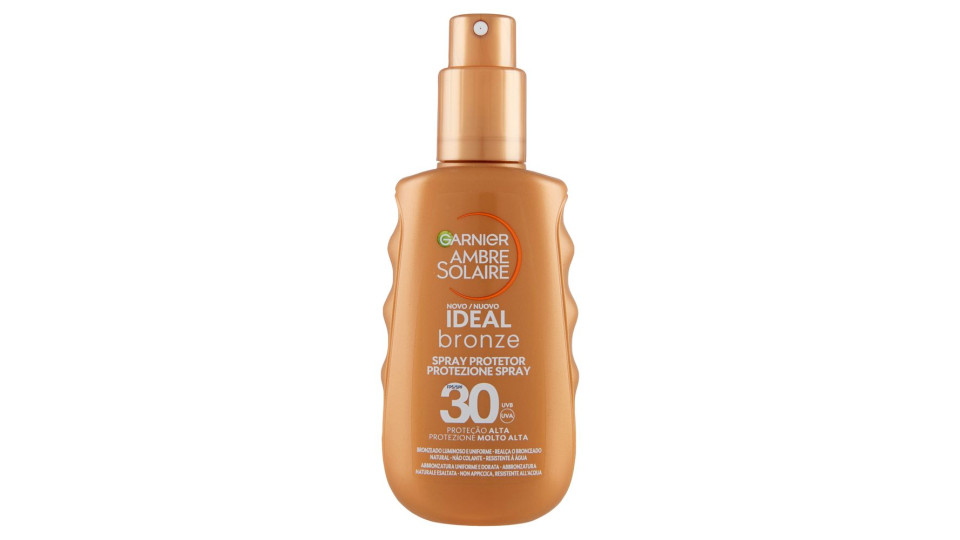 Garnier Ambre Solaire Ideal Bronze Spray Protettivo Spf30 150 Ml