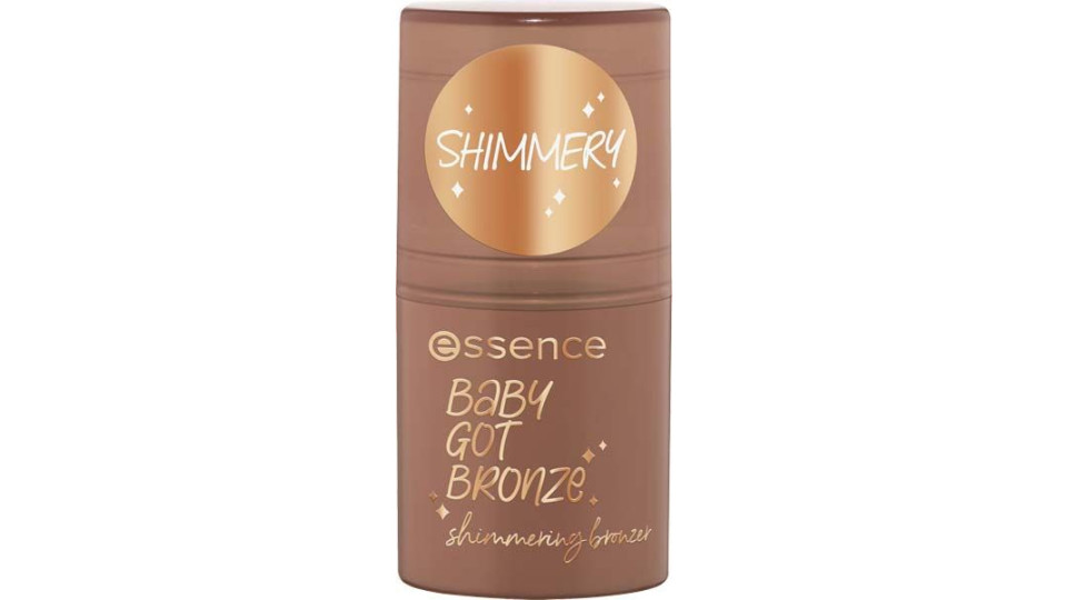 Powder + Bronzer Baby Got Bronze Shimmering Stick Effetto Abbronzante Luminoso 20 Essence 5,5 G