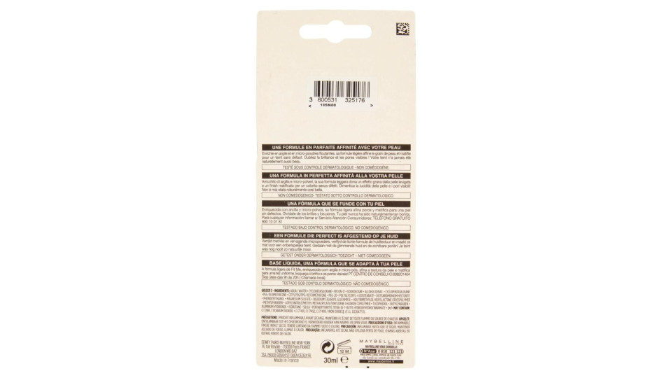 Fondotinta Matte 130 Buff Beige Fit Me