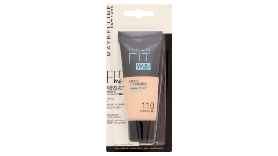 Fondotinta Matte 110 Porcelain Fit Me