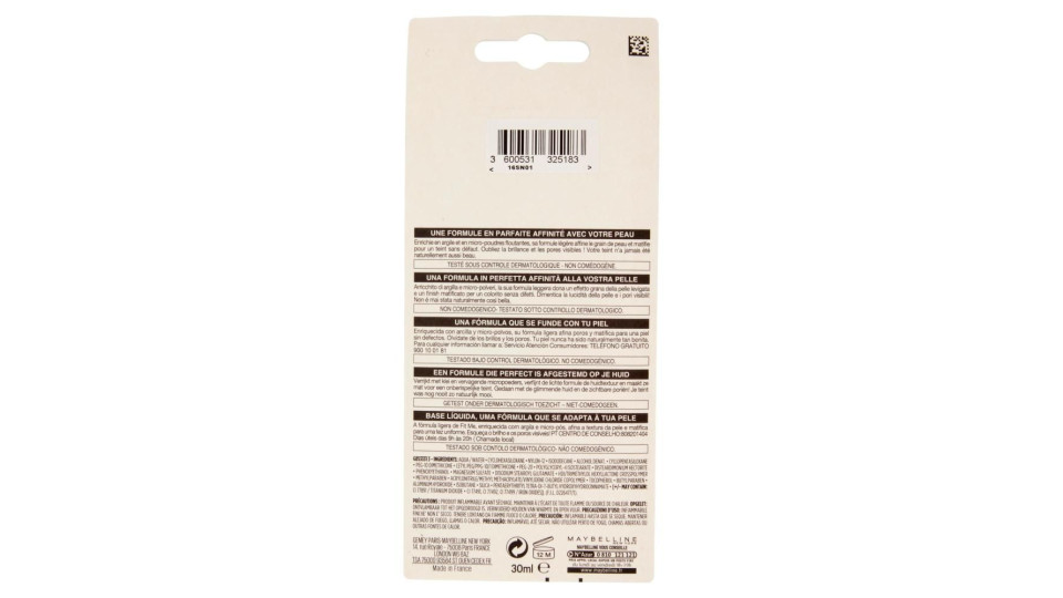 Fondotinta Matte 220 Natural Beige Fit Me