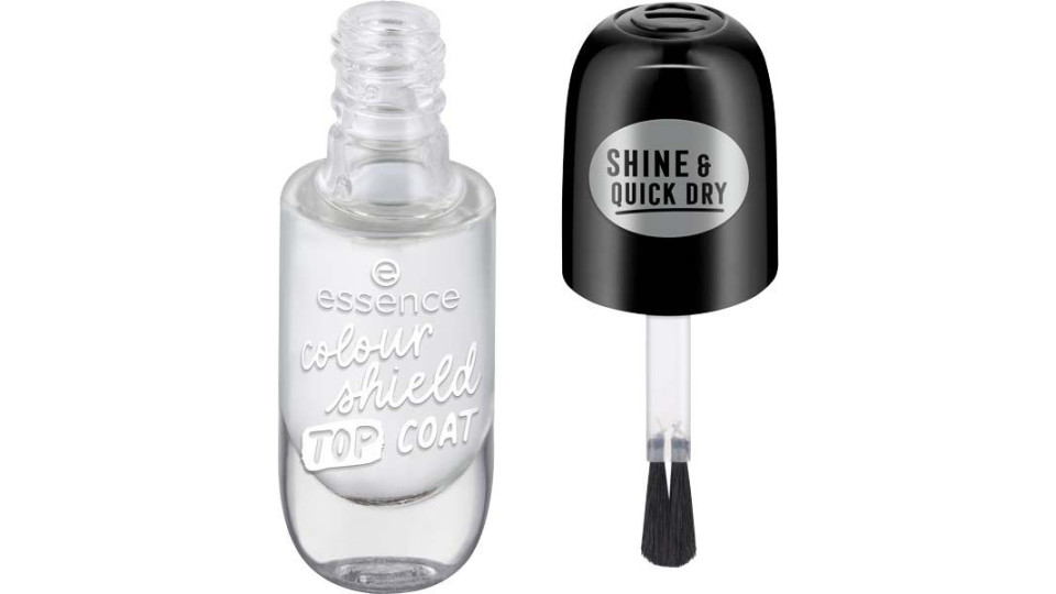 Base & Top Coats Colour Shield Smalto Unghie Top Coat Essence 8 Ml
